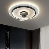 Modern Slim Ceiling Fan Lighting for Living Room